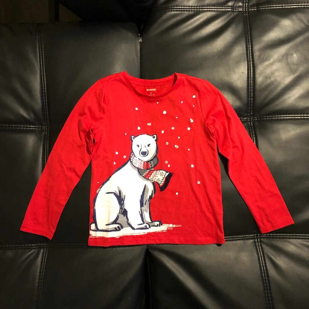 Gymboree Polar Bear long-sleeve tee size 7-8